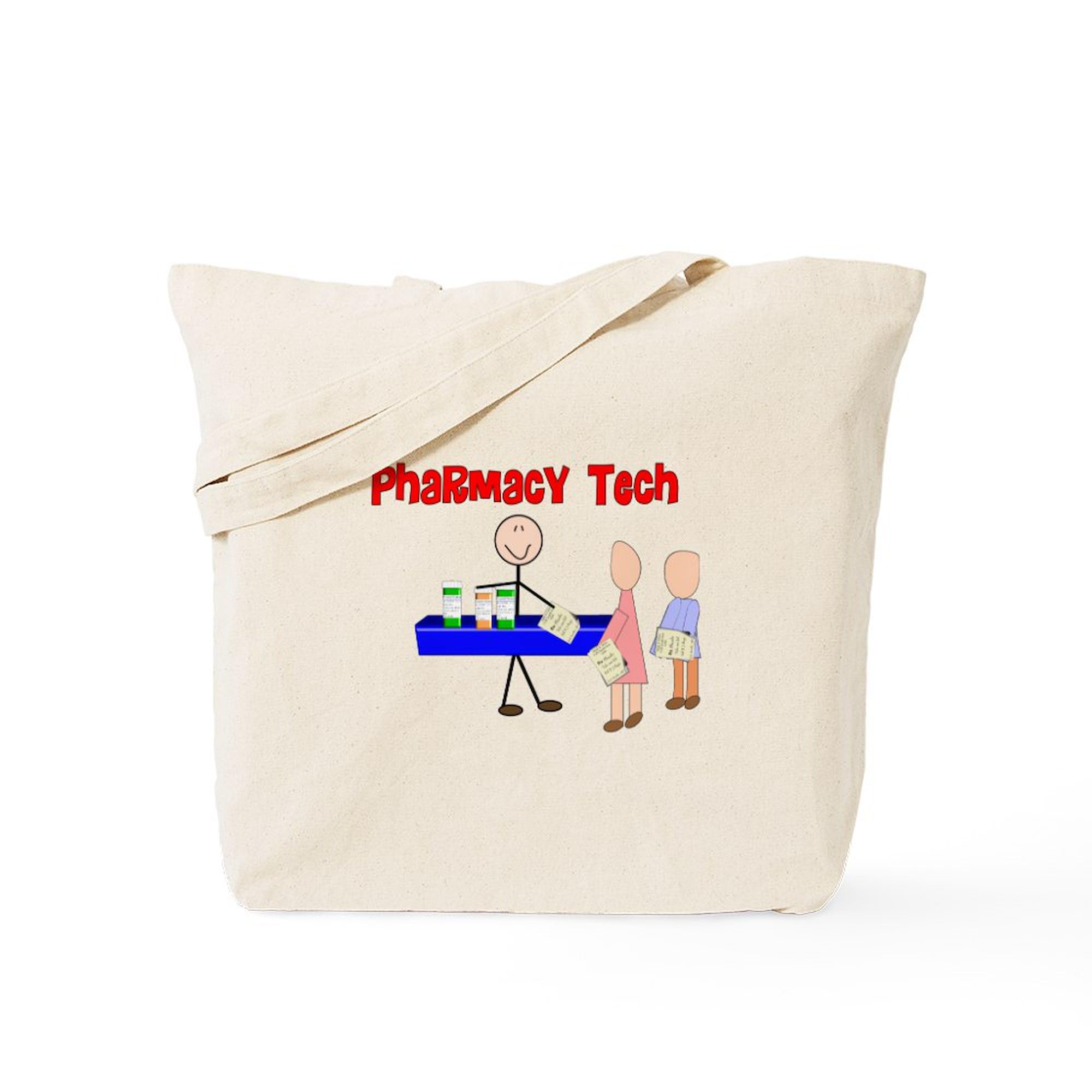 More Pharmacist Tote Bag - Natural Canvas Reusable Shopping Bag for Work, Groceries & Everyday Use | Durable Eco-Friendly Tote for Medical Professionals
