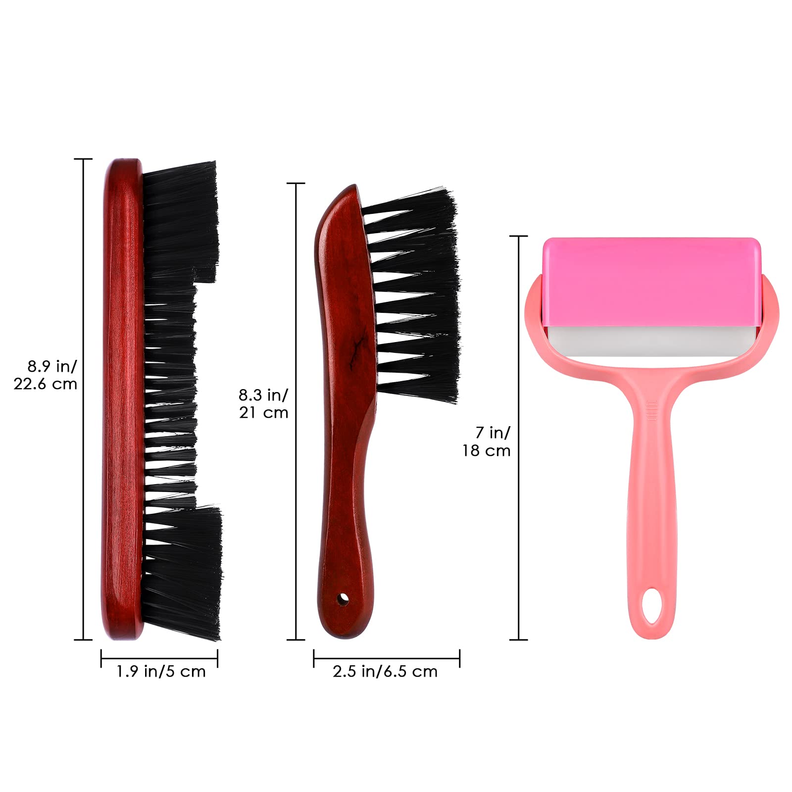 Premium Billiards Pool Table Cleaning Kit - Wooden Rail Brush, Felt Lint Roller & Accessories for Professional Table Maintenance | Perfect for Home Game Rooms, Bars & Pool Halls