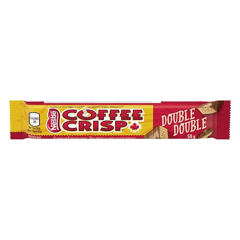 Nestle Coffee Crisp Chocolate Bars 12ct - Double Chocolate for Snacking
