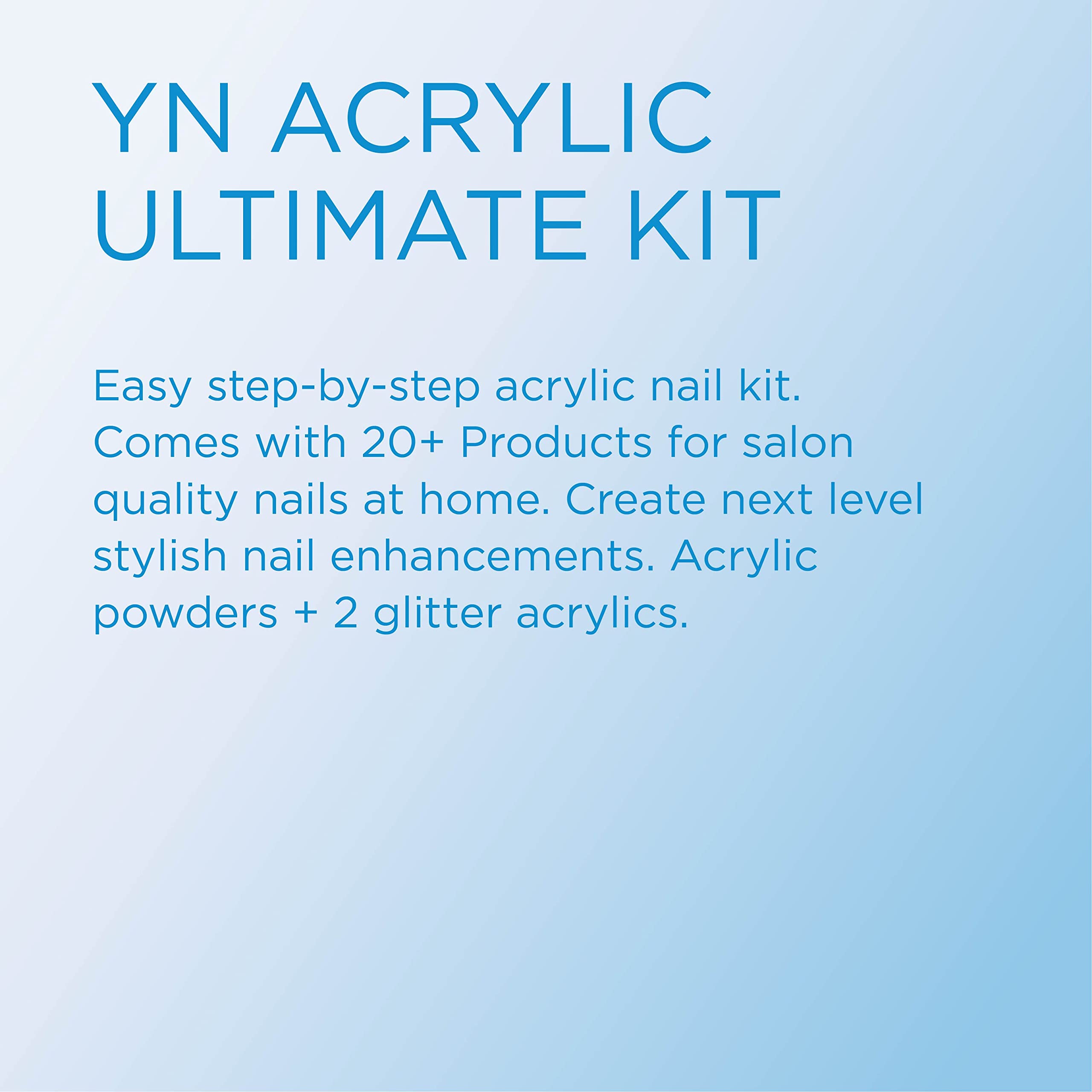 Young Nails Professional Manicure Kit - Complete Home Nail Care Starter Set for Beginners & Professionals | DIY Gel Polish, Acrylic Nails & Salon-Quality Manicures at Home