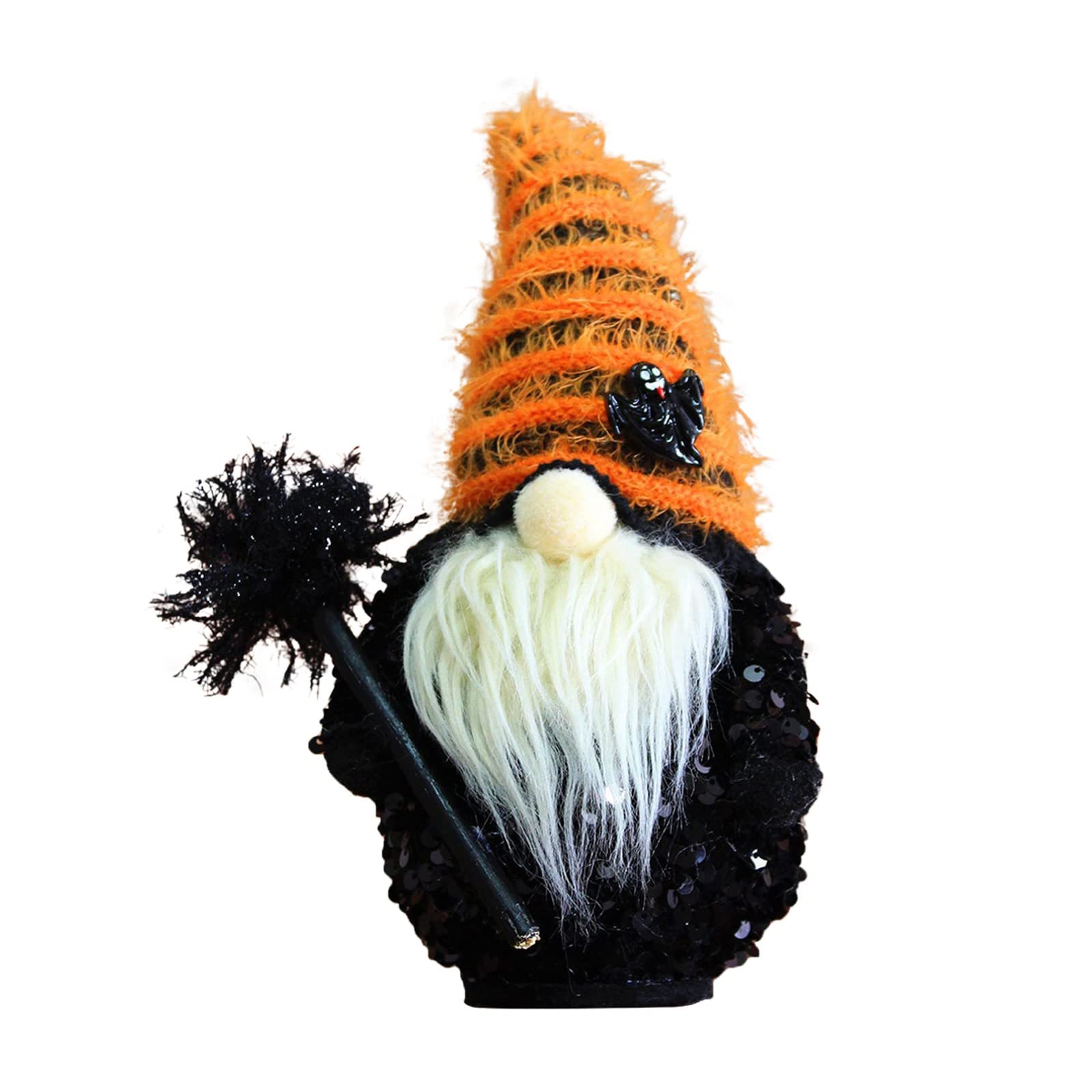 Halloween Decorations Gnomes - Faceless Plush Doll Witch Gnome for Home, Halloween Party & Table Decor - Perfect Gift for Halloween Day Celebrations (1 Piece) - Great for Indoor Decor, Spooky Party Centerpieces & Seasonal Home Accents