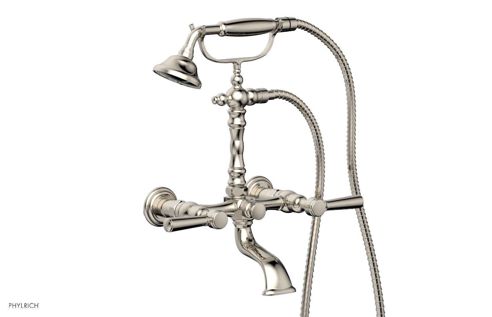 HEX TRADITIONAL Exposed Tub & Hand Shower Faucet with Lever Handle K2393 23 - Perfect for Bathroom Renovation & Modern Home Decor