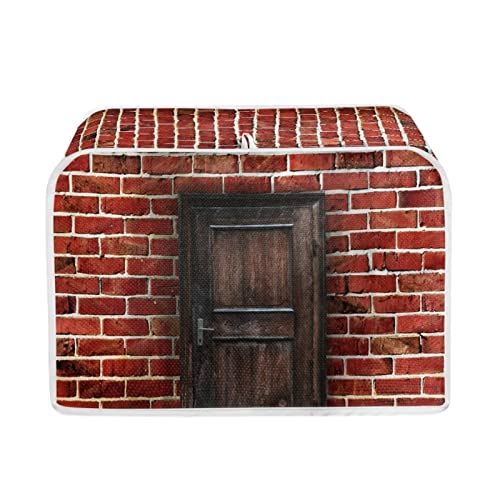 red brick door