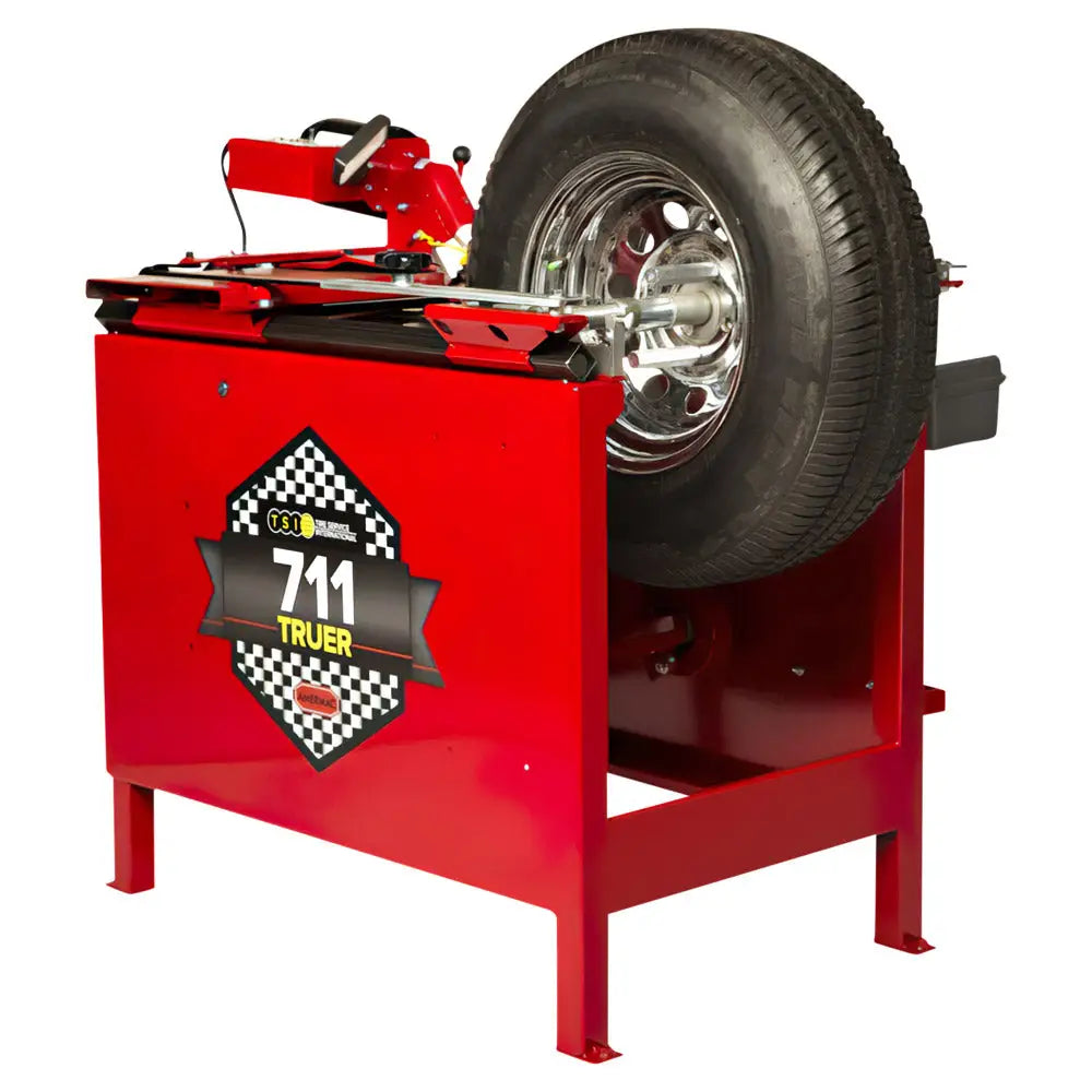 Amermac 711 Heavy Duty Tire Truer Machine - Professional Tire Buffing & Grinding Tool for Motorcycle, ATV, and Go-Kart Tires - Perfect for Racing, Track Days & Performance Tuning