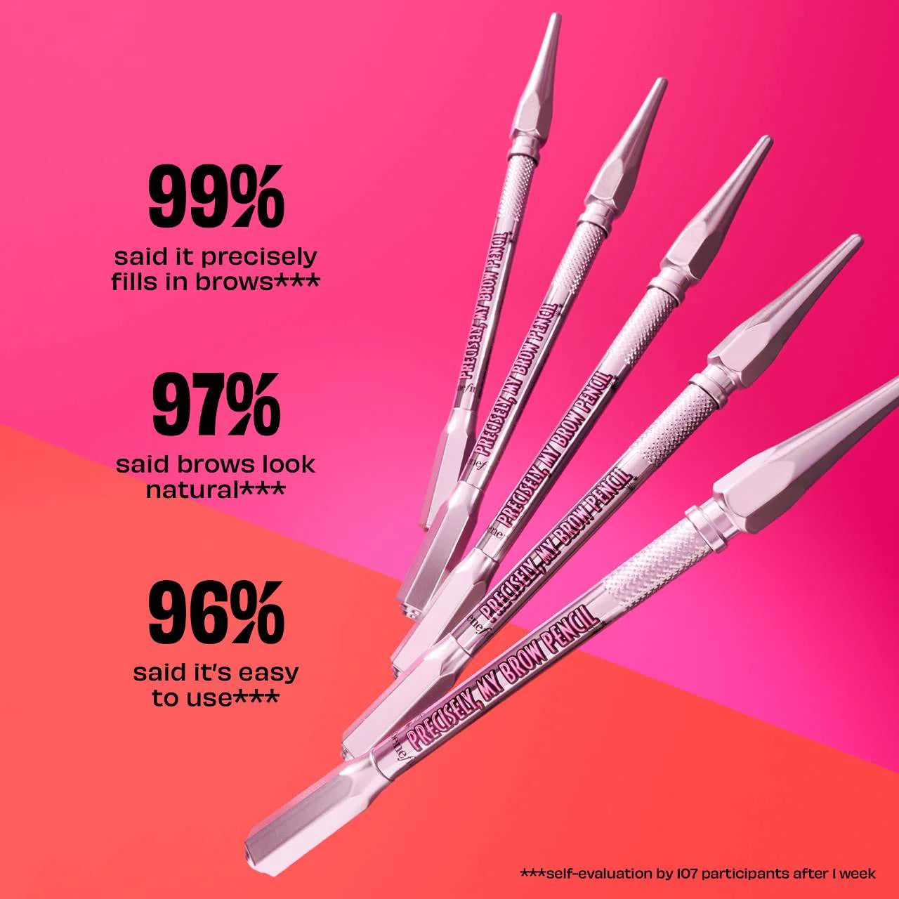 Benefit Cosmetics Precisely My Brow Pencil - Waterproof Eyebrow Definer with Ultra-Fine Tip (Multiple Shades) - Perfect for Eyebrow Shaping, Filling & Defining - Great for Everyday Makeup and Special Occasions