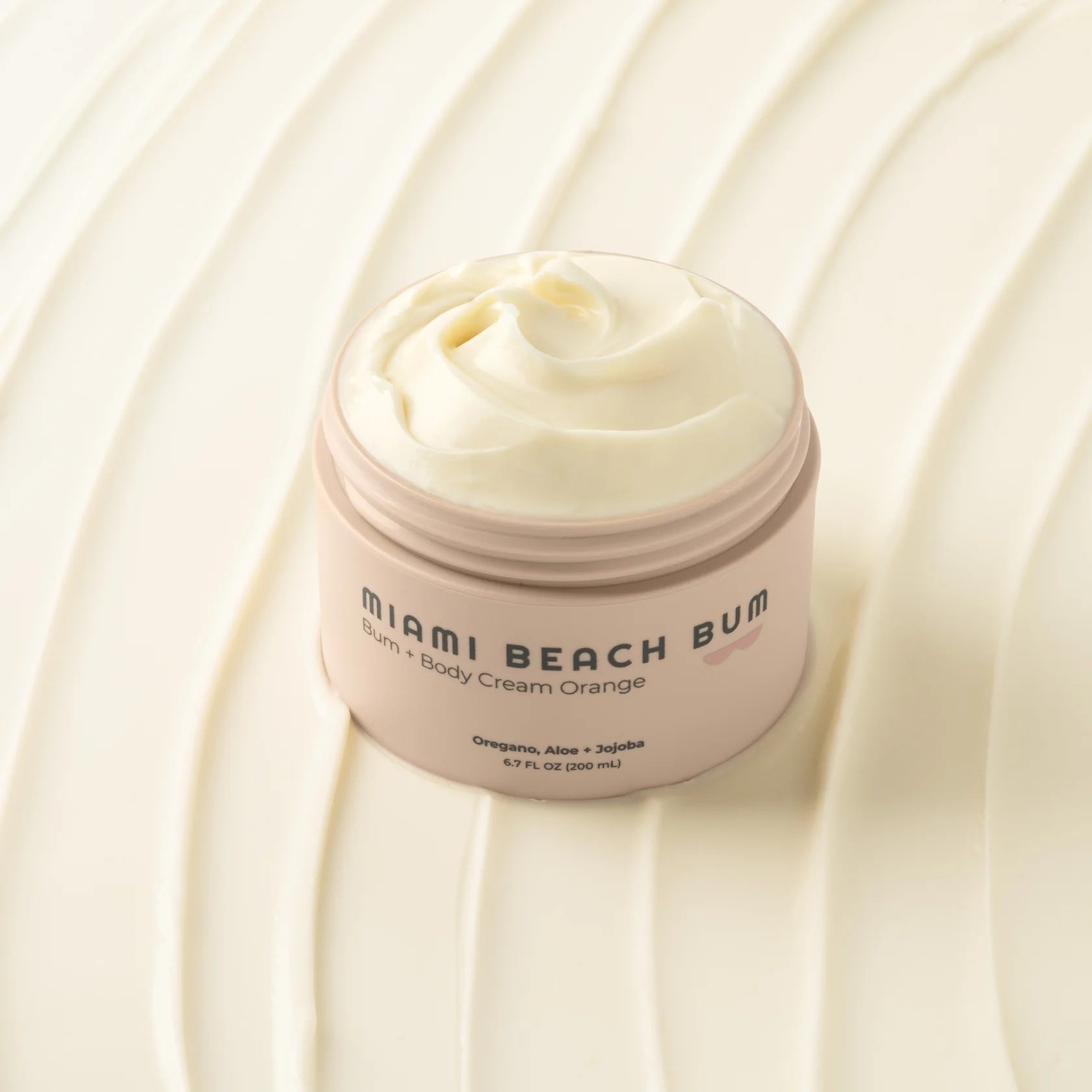 Bum & Body Cream with Orange Extract - Hydrating & Soothing Skin Care for Dry Skin - Perfect for Post-Workout, Travel & Daily Moisturizing