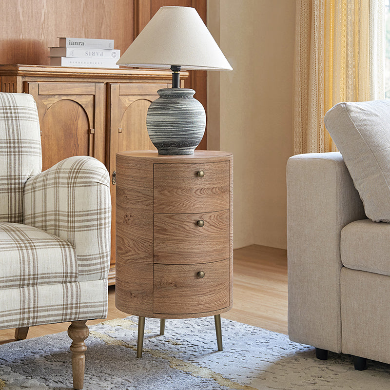 Sadie Upholstered Armchair with Side Table - 2 Piece Living Room Furniture Set for Small Spaces, Apartments & Cozy Reading Nooks