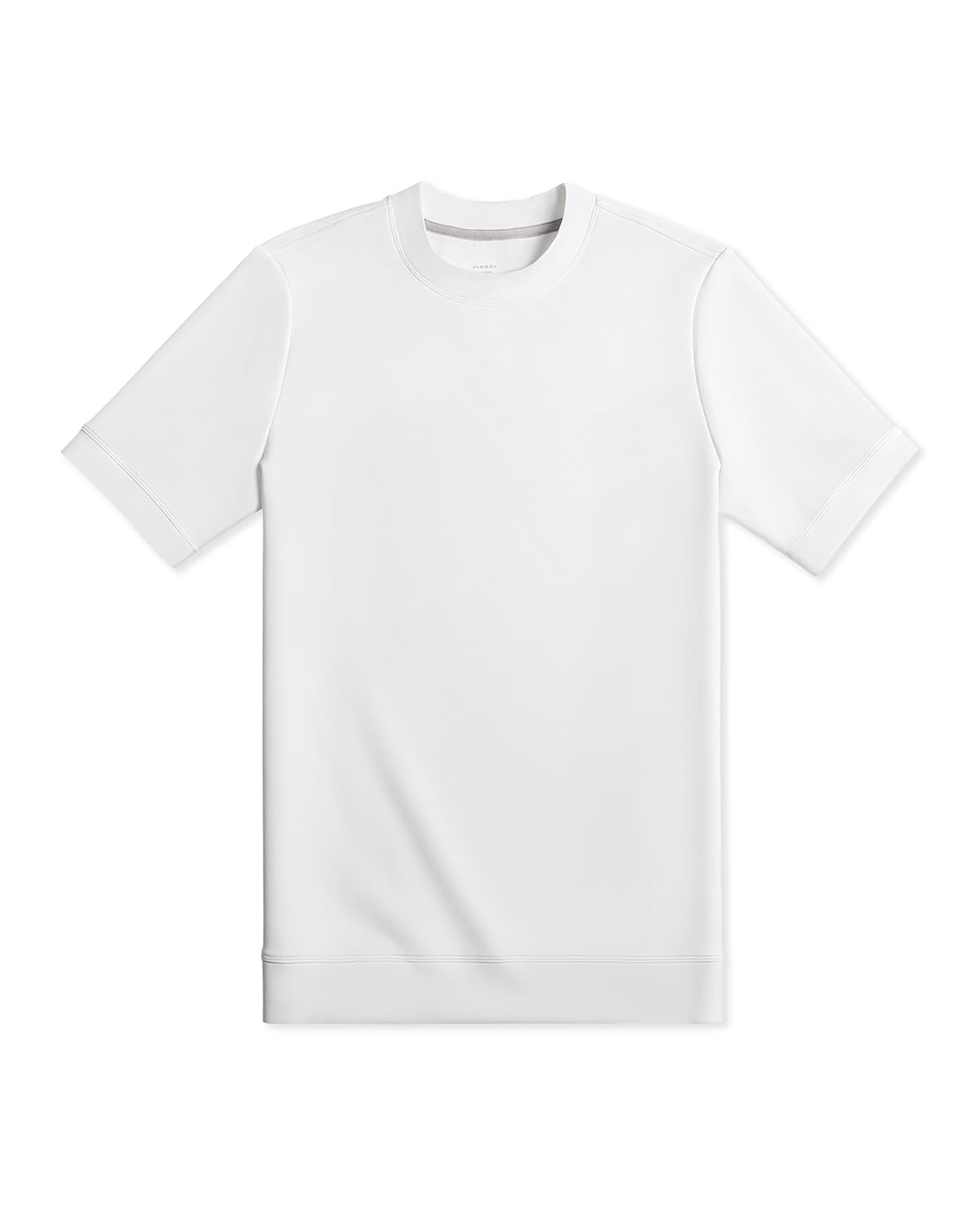 Fioboc Men's Classic Crew Neck T-Shirt - Soft Modal Blend Short & Long Sleeve Casual Tee (S-4XL) | Perfect for Everyday Wear, Work & Weekend Outfits
