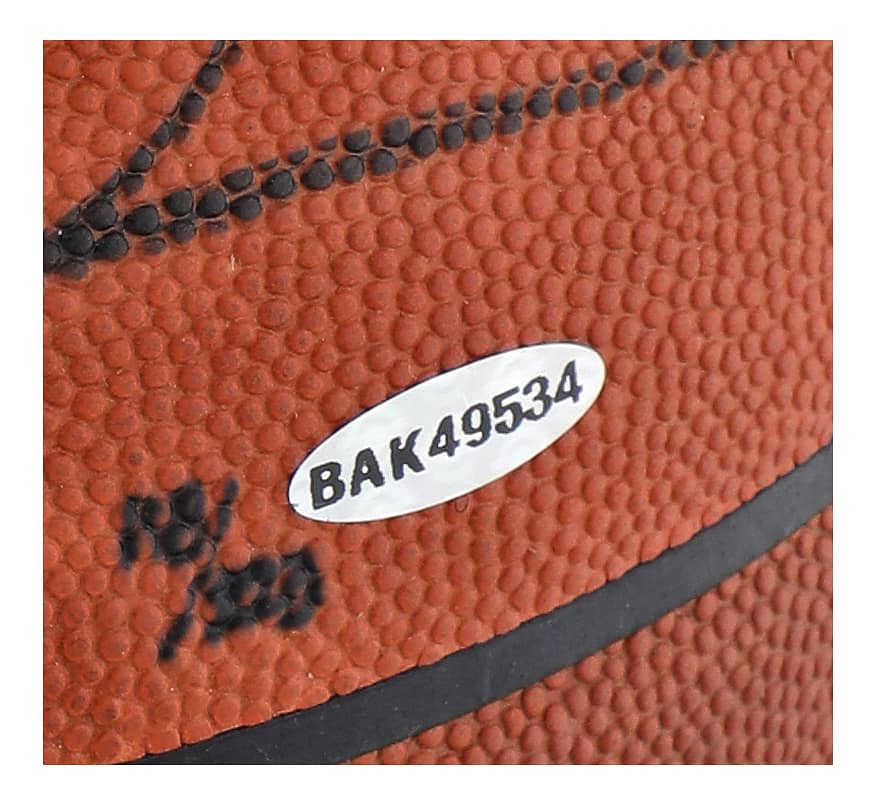 Michael Jordan Signed Chicago Bulls NBA Spalding Basketball with HOF Logo - Limited Edition 223/223 UDA Certified - Perfect for Sports Memorabilia Collectors & Basketball Fans Display