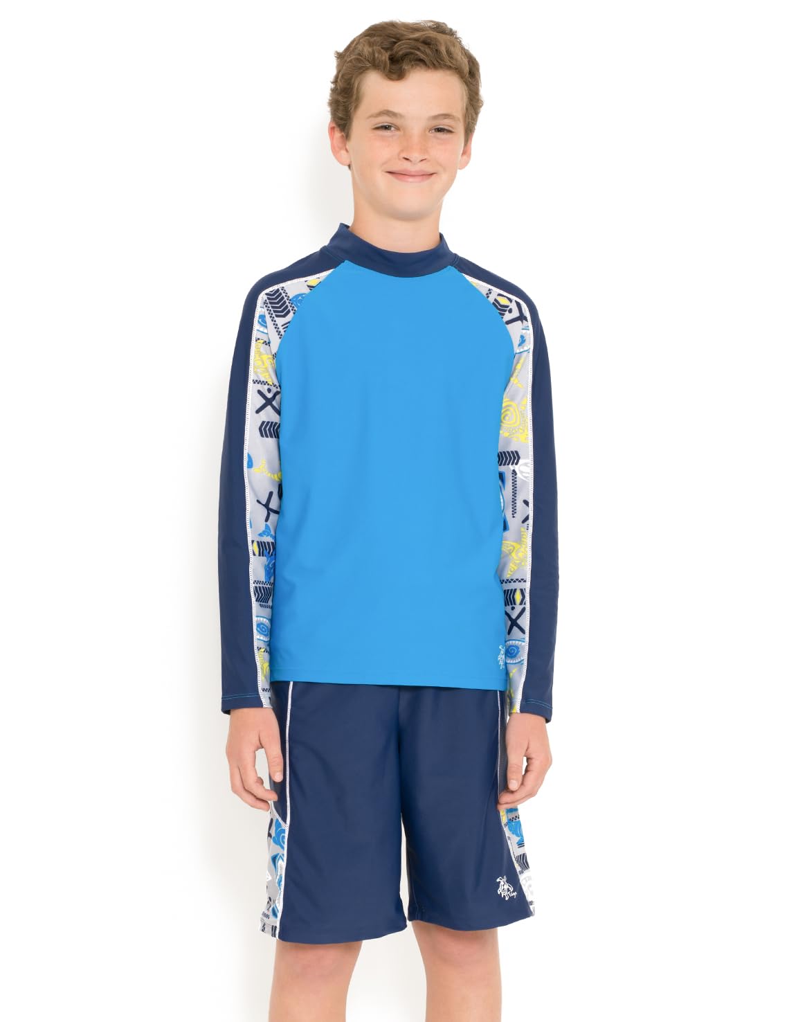 Tuga Boys Swim Trunks UPF 50+ Sun Protection Board Shorts for Kids 2-14 Years - Quick Dry Beachwear for Swimming, Surfing & Summer Activities