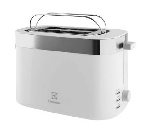 Electrolux E2TS1 100W 2-Slice Pop Up Toaster - Perfect for Breakfast, Office, or Dorm Room - Fast & Even Toasting