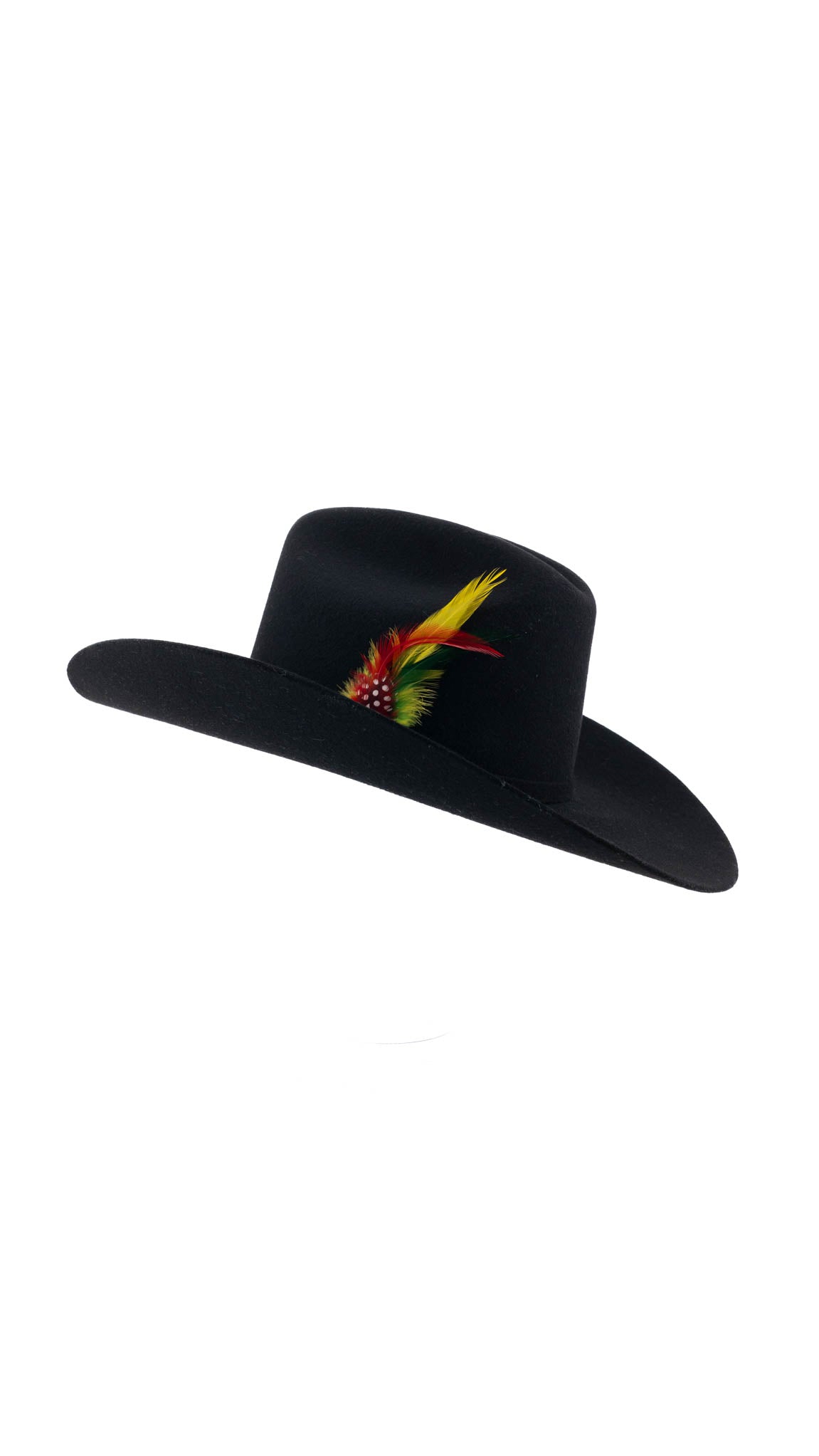 Rock'em 10X Johnson Premium Felt Cowboy Hat for Men - Western Style Rancher Hat for Outdoor, Rodeo, and Country Music Events