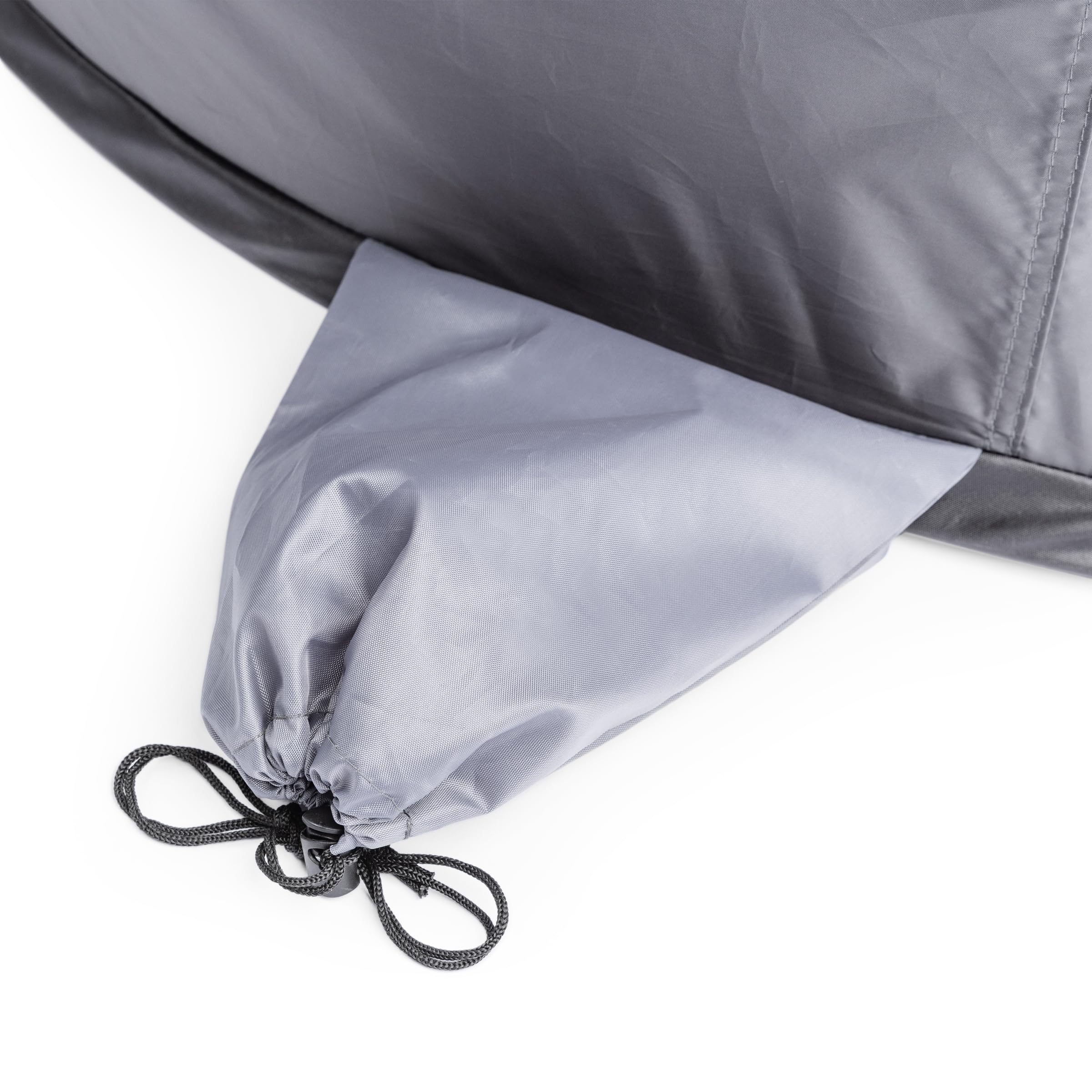 ONIVA by Picnic Time - Manta Portable Pop Up Beach Tent - Lightweight Sun Shelter for Outdoor, Camping & Travel - Gray with Black Accents - Perfect for Beach Days, Picnics & Backyard Relaxation