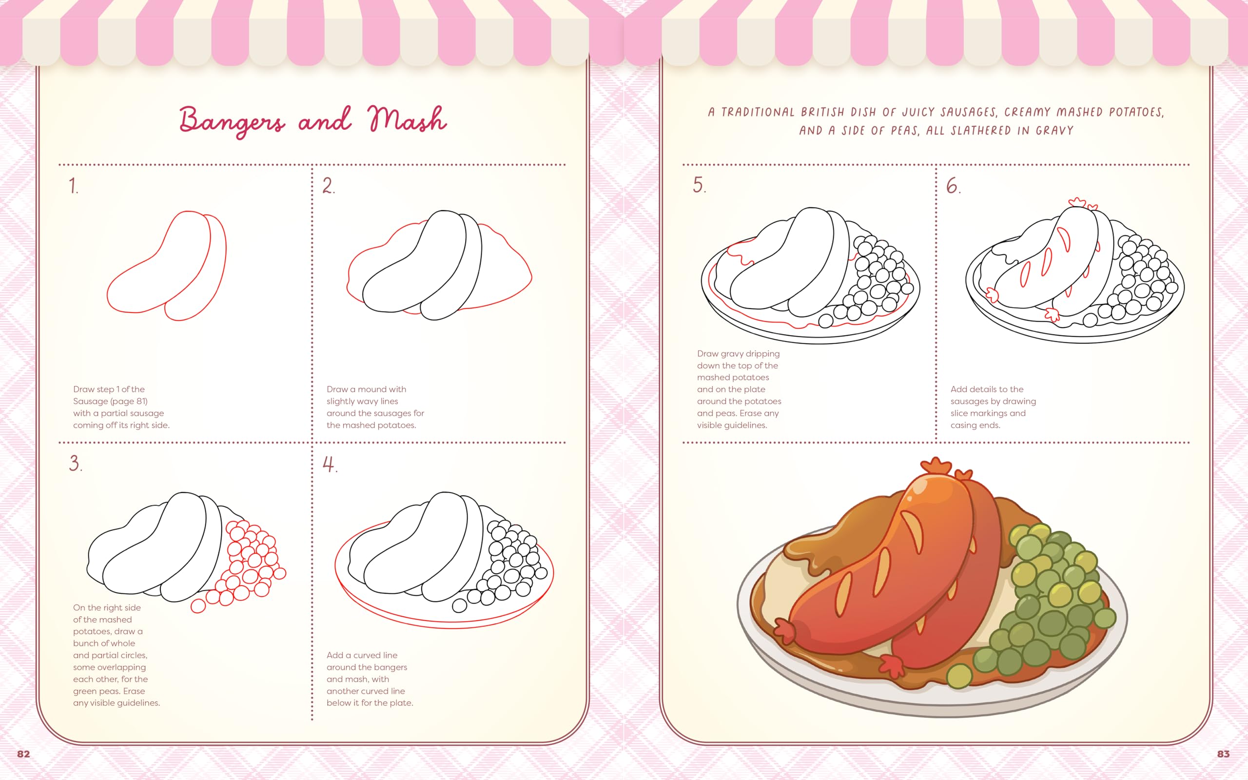 Learn to Draw Kawaii Doodle Café: Adorable Desserts, Snacks & Drinks Step-by-Step Guide - Perfect for Beginners, Art Enthusiasts & DIY Gift Makers | Fun for Bullet Journals, Scrapbooking & Home Decor