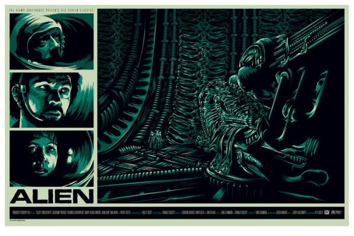 Alien Ken Taylor 2 Poster - Limited Edition Art Print - Sci-Fi Movie Wall Decor for Home, Office & Gaming Room