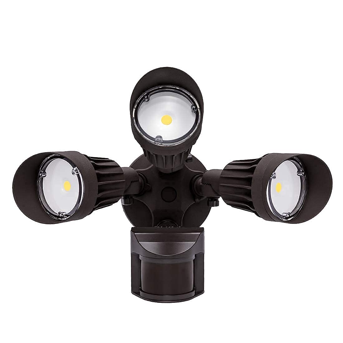 JJC LED 2-Pack Safety Lights (20W 2000LM & 30W 3000LM, 5000K Daylight White) - IP65 Waterproof Motion Sensor Flood Lights for Outdoor Security, Garage, Yard, and Driveway Lighting
