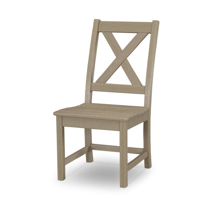 POLYWOOD Braxton Outdoor Dining Chair - Weather-Resistant, Durable & Comfortable - Perfect for Patio, Deck, Poolside & Garden Use
