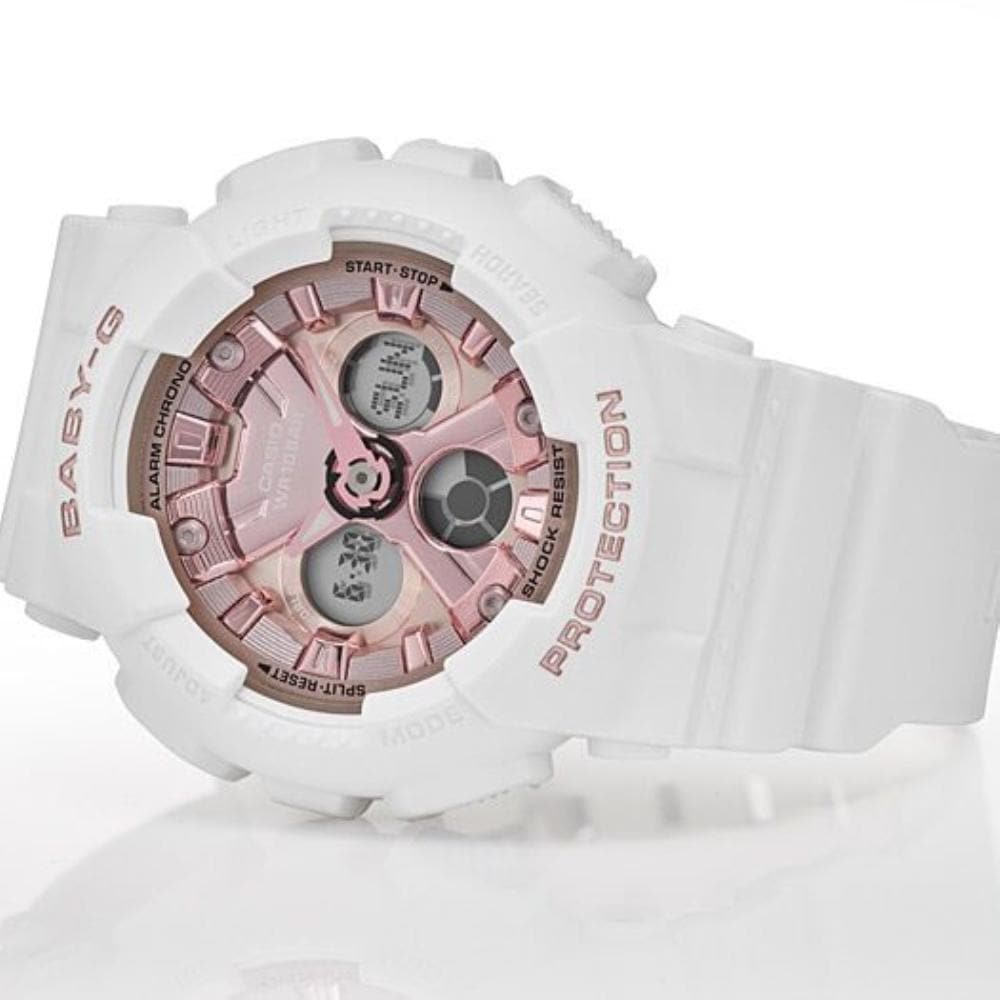 CASIO BABY-G BA-130-7A1DR Women's Digital Sport Watch - Shock Resistant, Water Resistant, LED Light - Perfect for Running, Swimming & Outdoor Activities