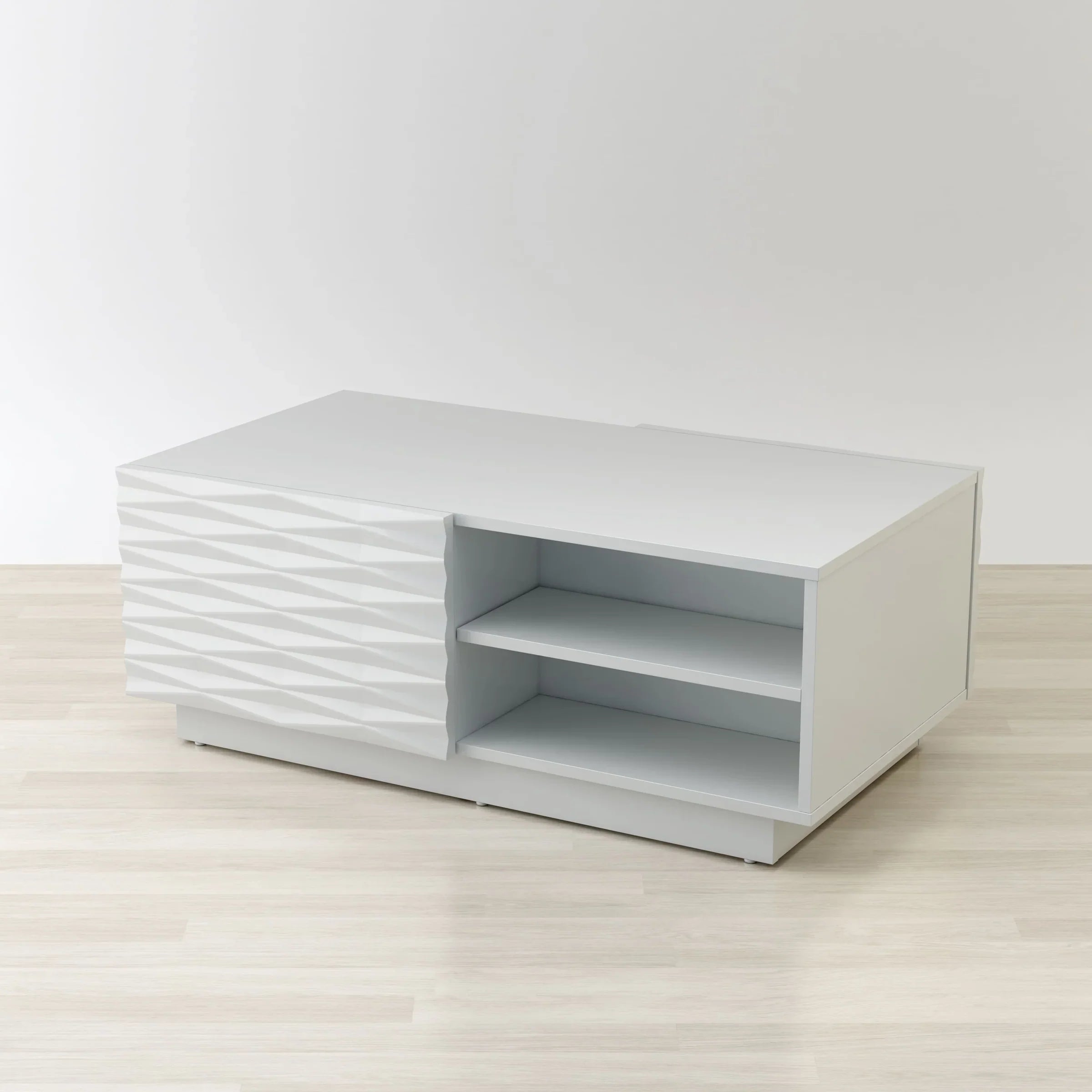Anderson Teak Hinwil Coffee Table CTH 037 - Solid Teak Wood Modern Side Table for Living Room, Patio & Outdoor Use