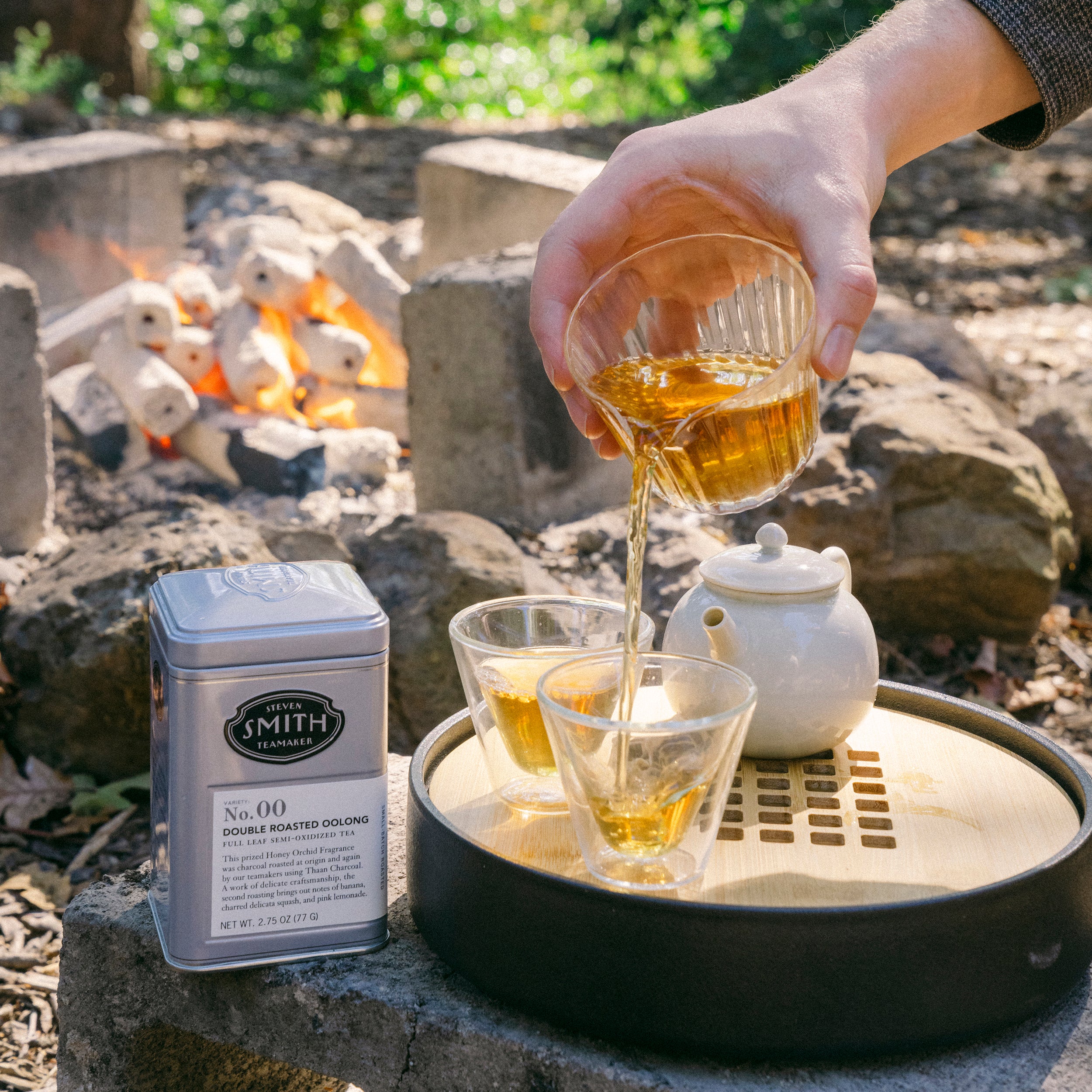 Premium Double Roasted Oolong Tea - Authentic Taiwanese High Mountain Tea for Weight Loss & Relaxation - Perfect for Afternoon Tea, Meditation or Gifts