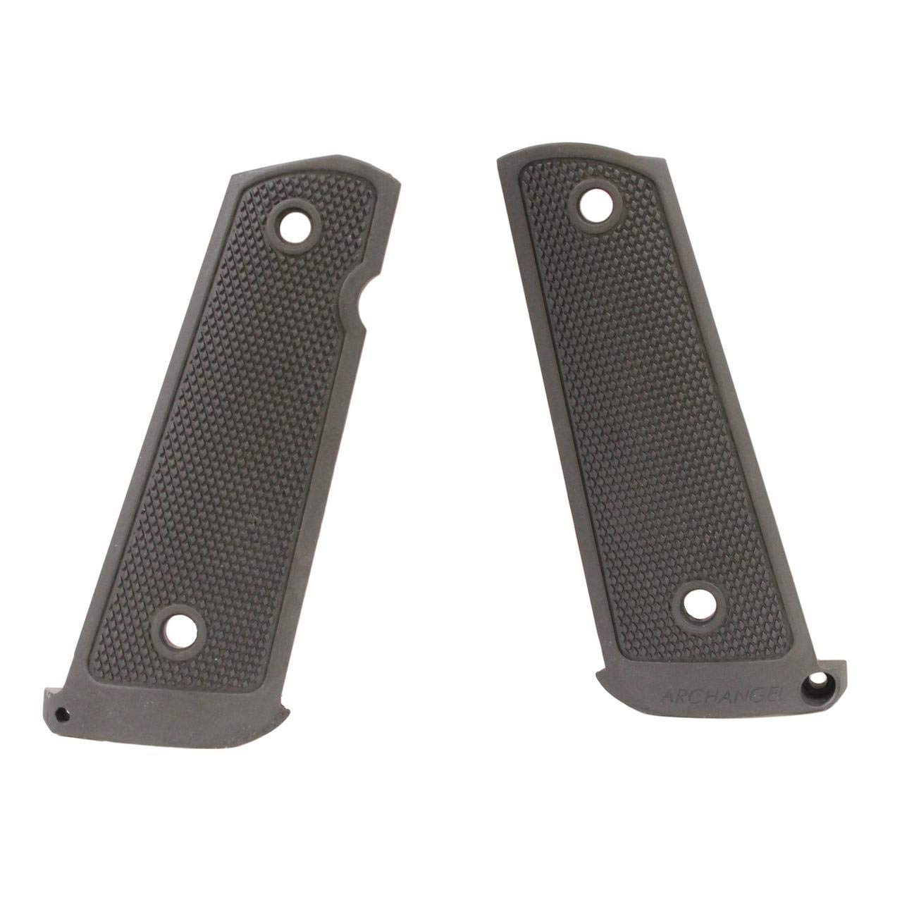 ProMag AA108 Archangel Aluminum 1911 Grip Panels with Magazine Funnel - Enhanced Grip & Faster Reloads for 1911 Pistols in Competitive Shooting & Self-Defense