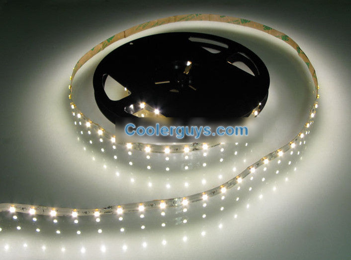 HT 60 LED Double Density 1 Meter (39 in) Flexible Light Strip 12V White 6500K - Perfect for Home Decoration, Under Cabinet Lighting & DIY Projects