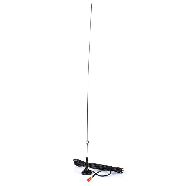 Nagoya UT-108 SMA-F Dual Band Super Magnet Mobile Antenna for Car/Truck - 144/430MHz High Performance VHF/UHF Radio Antenna for Ham Radio, CB Radio & Emergency Communication