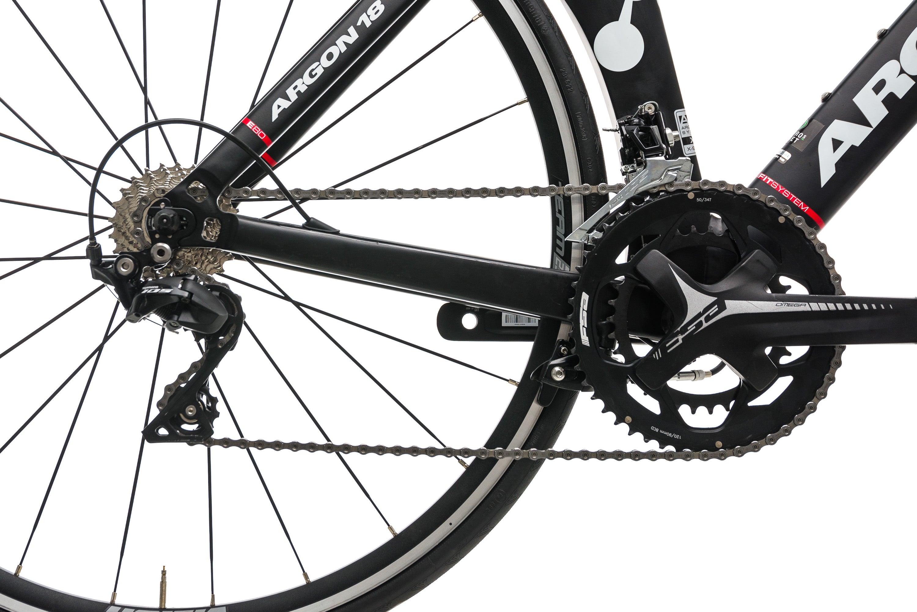 Argon 18 E 80 Triathlon Bike 2017 - X Small Size | Lightweight Carbon Frame for Competitive Racing & Endurance Training | Perfect for Ironman Triathlons & Long-Distance Cycling