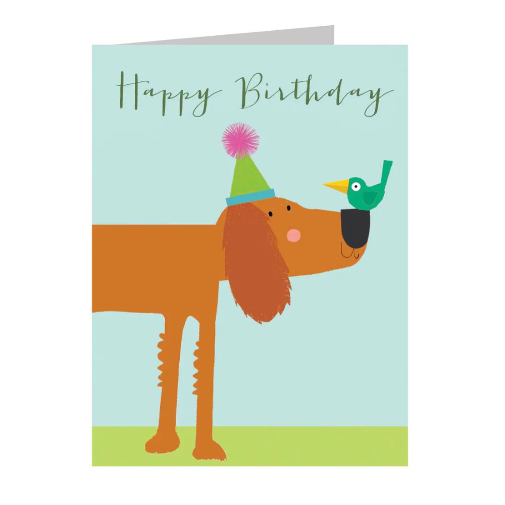 Funny Dog Birthday Card - Personalized Greeting Card for Dog Lovers - Perfect for Pet Birthday Parties & Celebrations