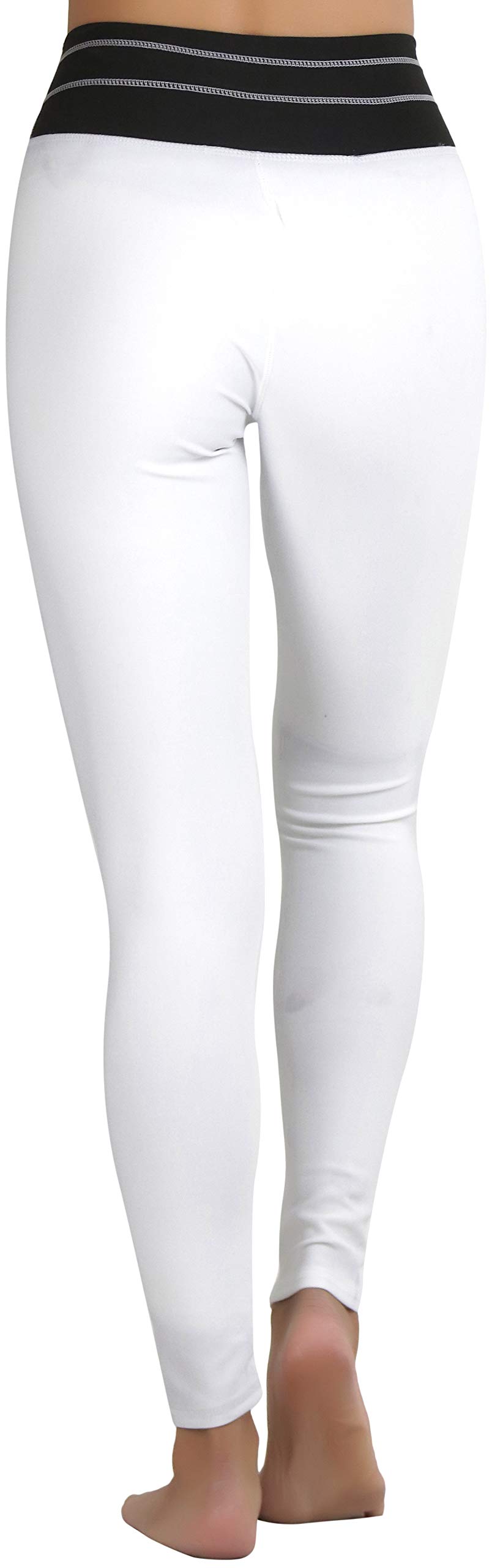 ToBeInStyle Women's Classic Fit Active Pants - Yoga Leggings & Capris for Workout, Running & Lounge Wear - High Waisted Stretchy Comfort Pants for Gym, Travel & Everyday Use