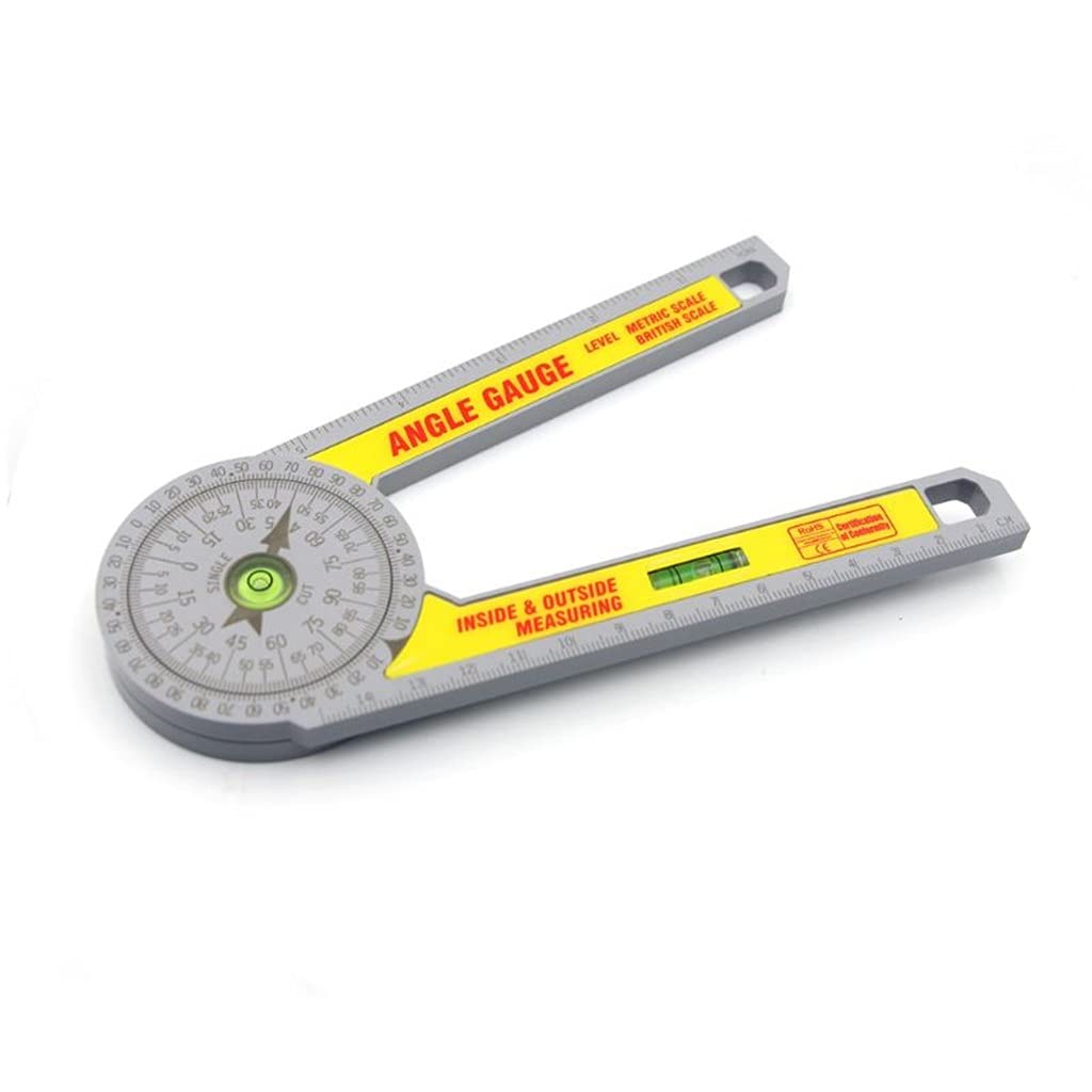 360 Degree Miter Saw Protractor - High Precision Angle Finder & Goniometer Tool for Woodworking, Carpentry, and DIY Projects | Perfect for Measuring Angles in Construction, Framing, and Home Improvement