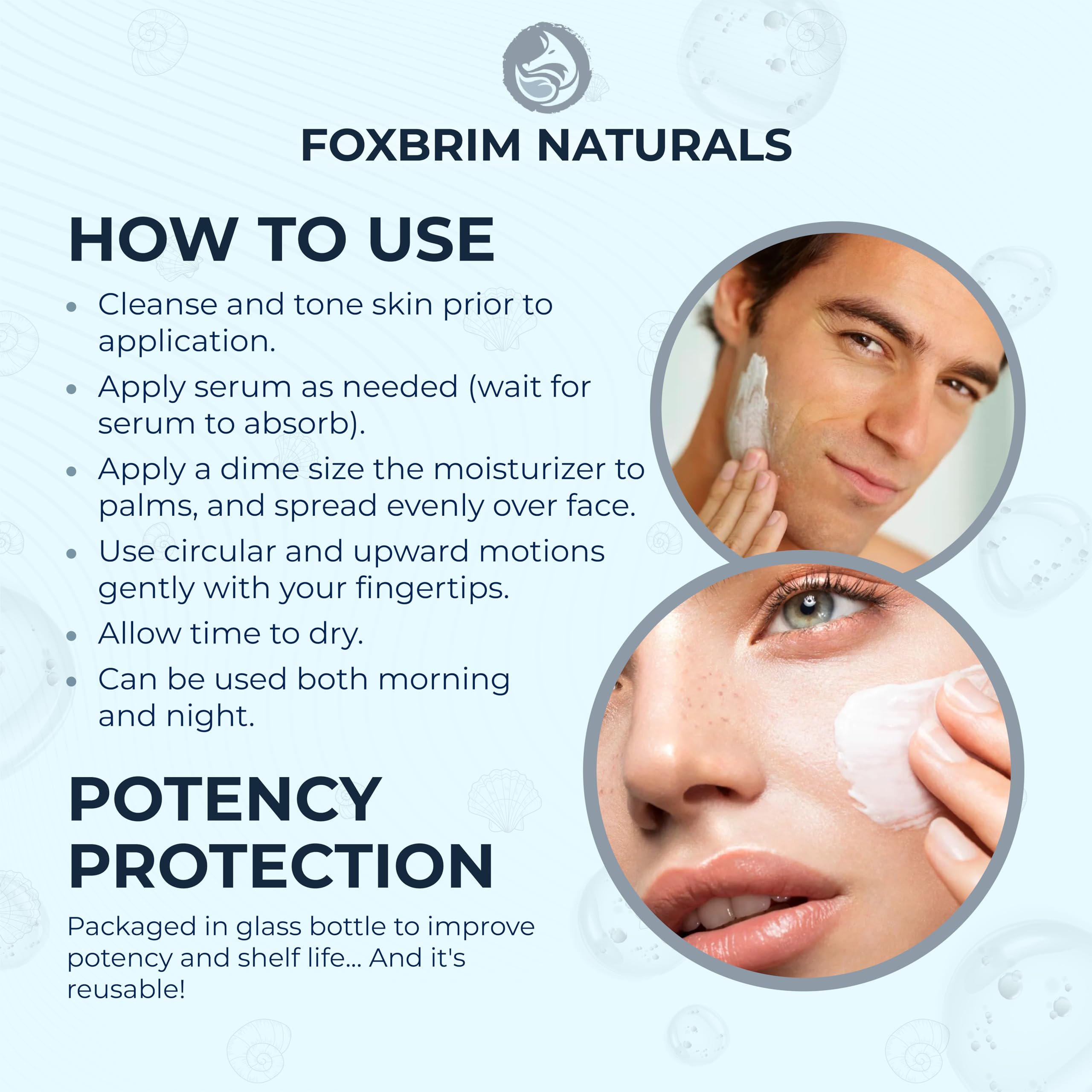 Radiant Skincare Duo: Peptide Collagen Serum & Ocean Mineral Moisturizer for Anti-Aging and Hydration | Daily Face Care Routine for Glowing Skin