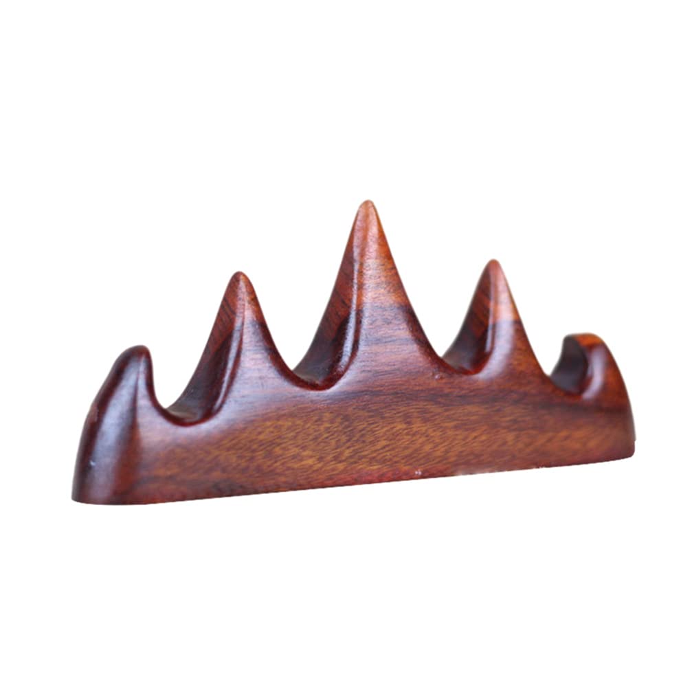Wooden Brush Holder for Calligraphy & Ink Pens - Desk Organizer for Artists