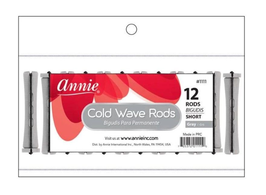 Cold Wave Rods Grey Short #1111 - Professional Hair Perming Tools for Salon & Home Use