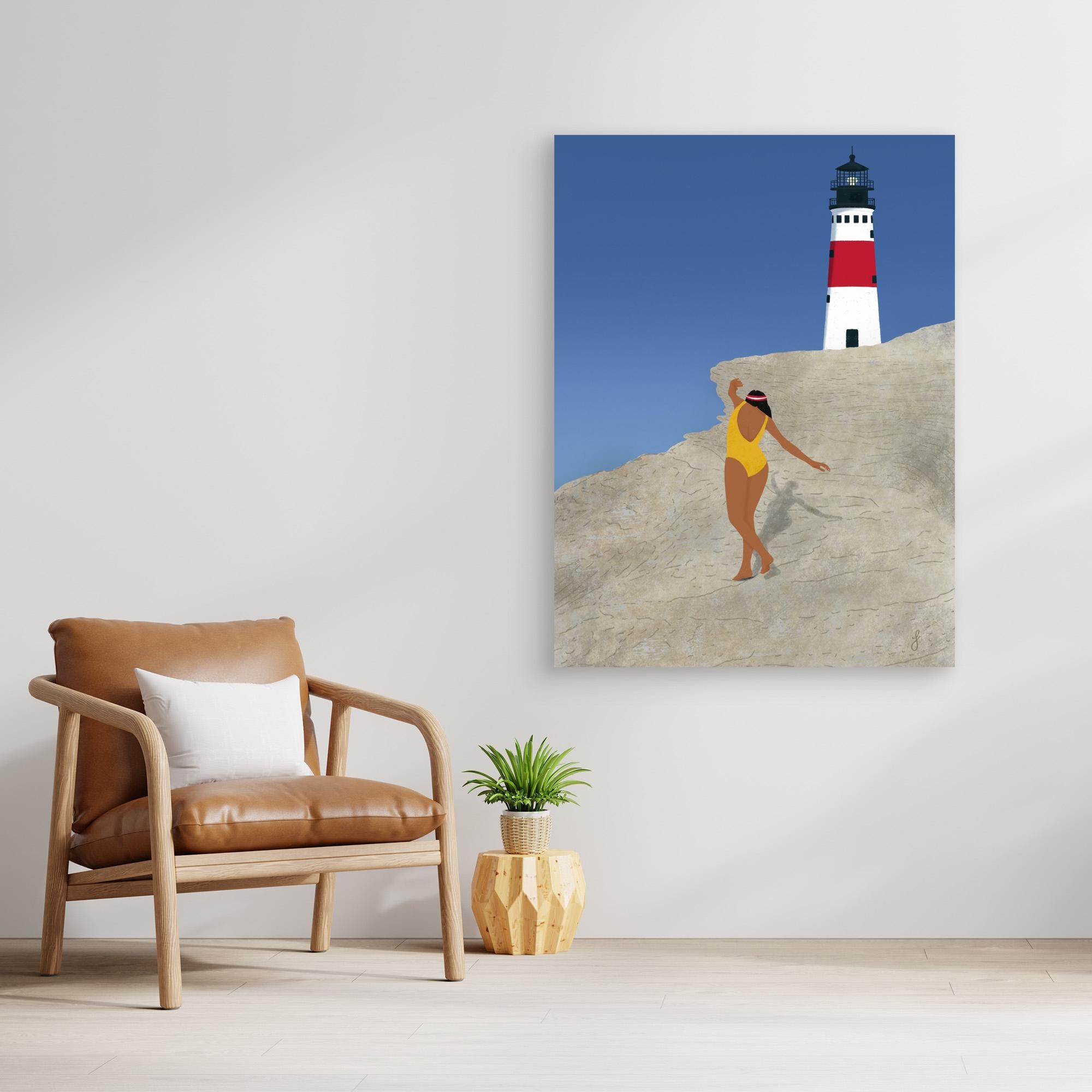 Premium Canvas Print - 'My Beach' by Jota De Jai - Stunning Coastal Wall Art for Living Room, Bedroom & Office Decor