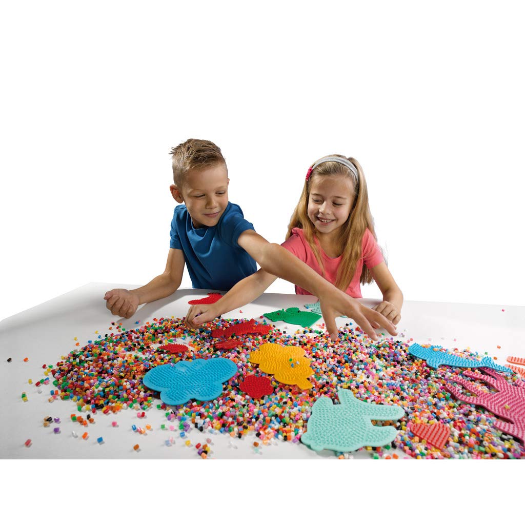 SES Creative Iron-On Beads Pegboard Kit - Fantasy Horse Design for Kids Arts & Crafts - Perfect for DIY Projects, Birthday Gifts & Creative Playtime