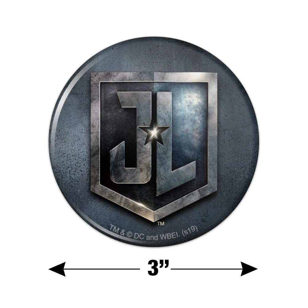 Justice League Movie Logo Kitchen Refrigerator Magnet - Superhero Fridge Decor for Home, Office & Dorm - Perfect for DC Comics Fans & Collectors