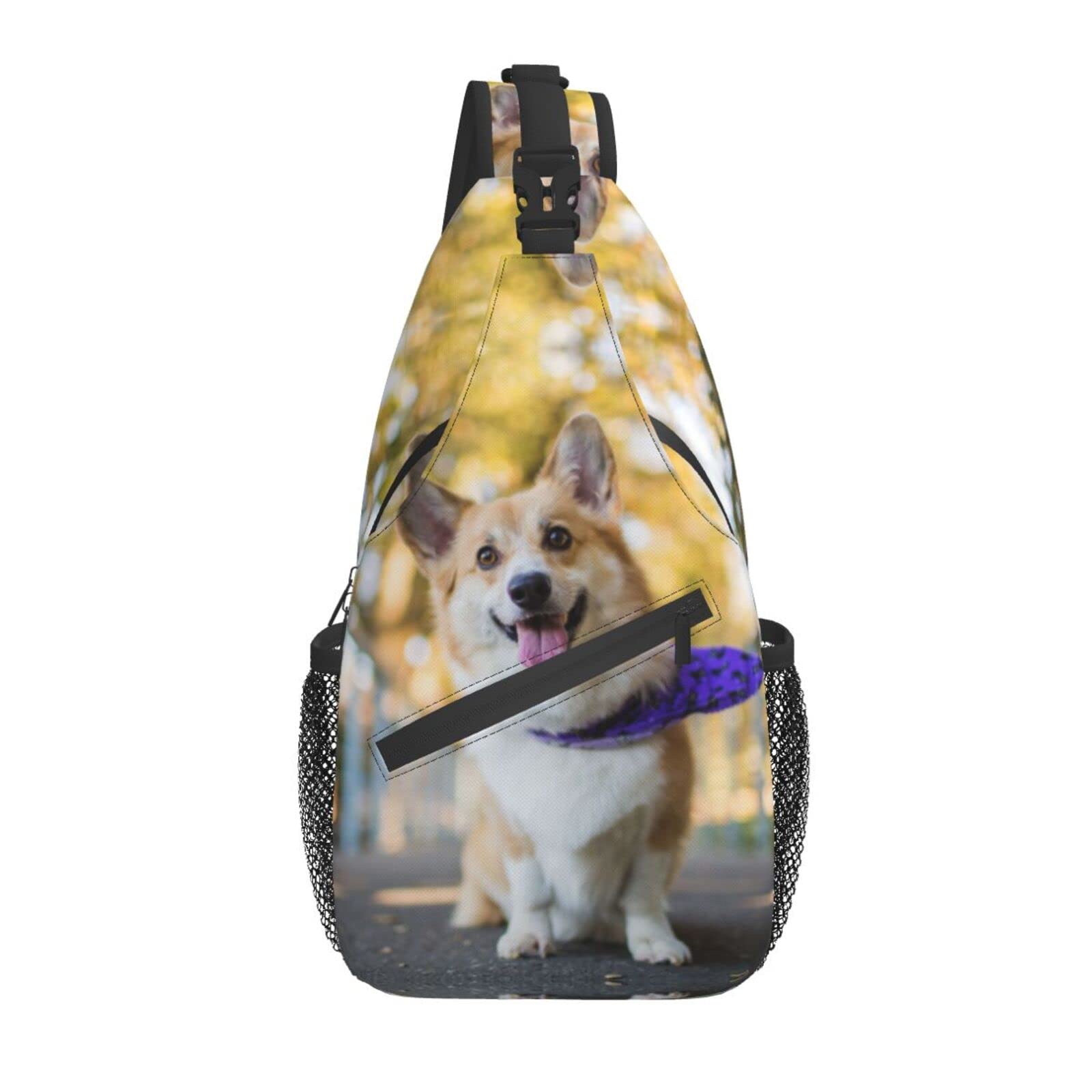 Stylish Sling Bag for Men & Women - Durable Crossbody Shoulder Backpack, Dog Chest Pack - Perfect for Hiking, Travel & Daily Use
