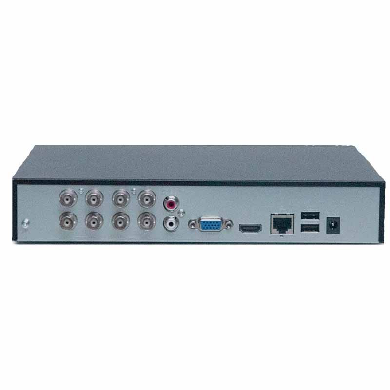 Alibi Vigilant Flex Series 8-Channel 8MP Analog + 8MP IP Hybrid DVR ALI HR082F1 - Home & Business Security Surveillance System for 24/7 Monitoring