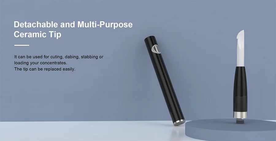 Hato Karpen Electric Dab Tool Kit - 510 Thread Hot Knife with 300mAh Rechargeable Battery for Wax Concentrates | Perfect for Dabbing Enthusiasts & On-the-Go Use