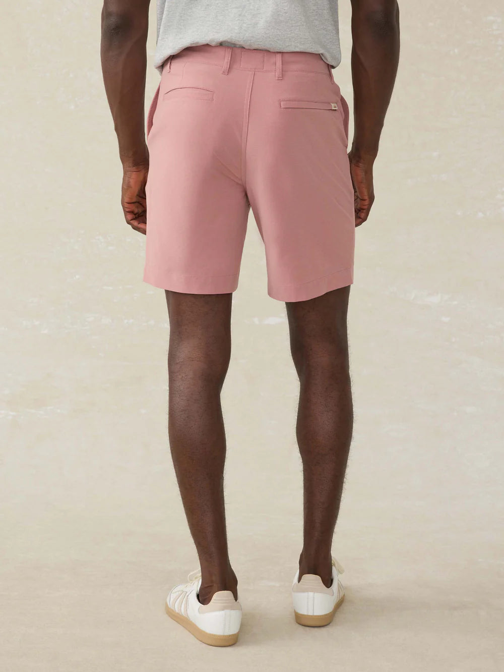 Faherty 7 Inch All Day Short 2.0 Men's Casual Shorts - Rose Red | Comfortable & Breathable for Summer, Beach, and Outdoor Activities