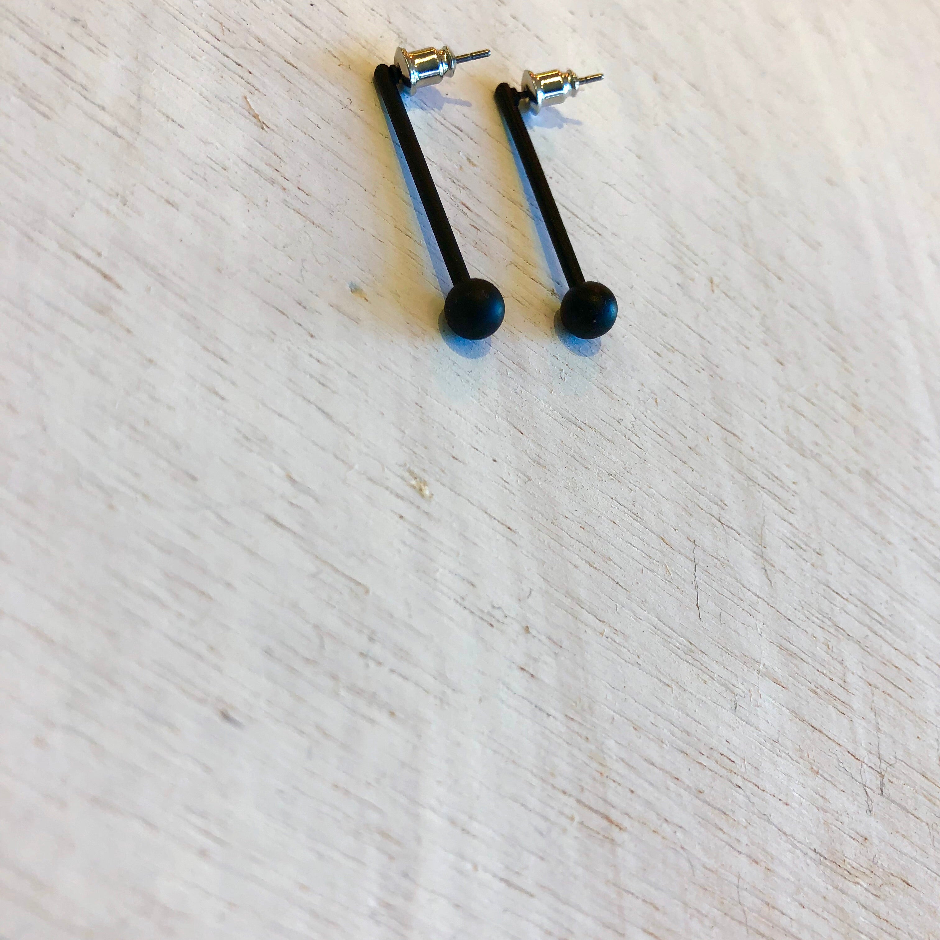 Pin Point Earrings - Dainty Minimalist Stud Earrings for Women, 14K Gold Plated Hypoallergenic Jewelry - Perfect for Everyday Wear, Gifts & Special Occasions