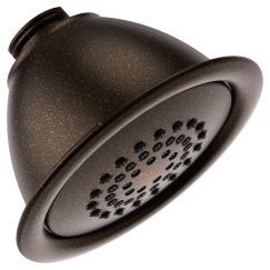 Moen 6371ORB Oil Rubbed Bronze 4-Function Standard Shower Head - Perfect for Bathroom Renovation & Spa-Like Shower Experience