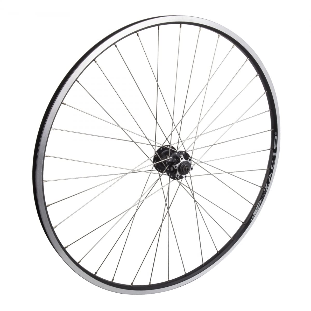 Wheel Master 700c Front Bicycle Wheel - Quick Release, 36H, Black MSW/Black/Steel - Perfect for Road Bikes, Commuting & Urban Cycling