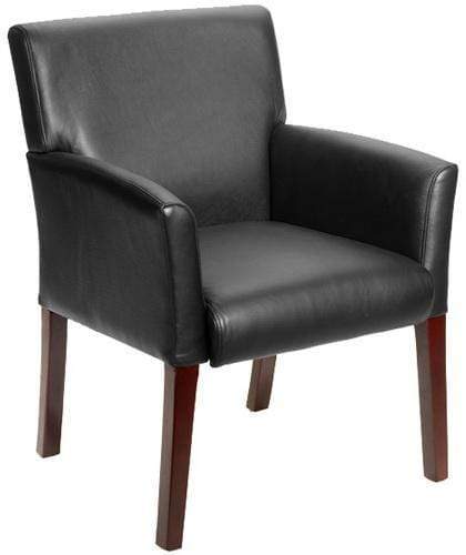 Box Arm Reception Room Chair [B619] - Modern Office Waiting Area Seating for Professional Spaces