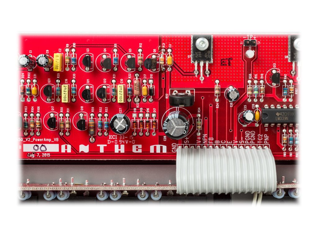 Anthem MCA 225 Gen 2 Power Amplifier - High-Performance Home Theater & Audio System Component for Immersive Movie Nights & Music Listening