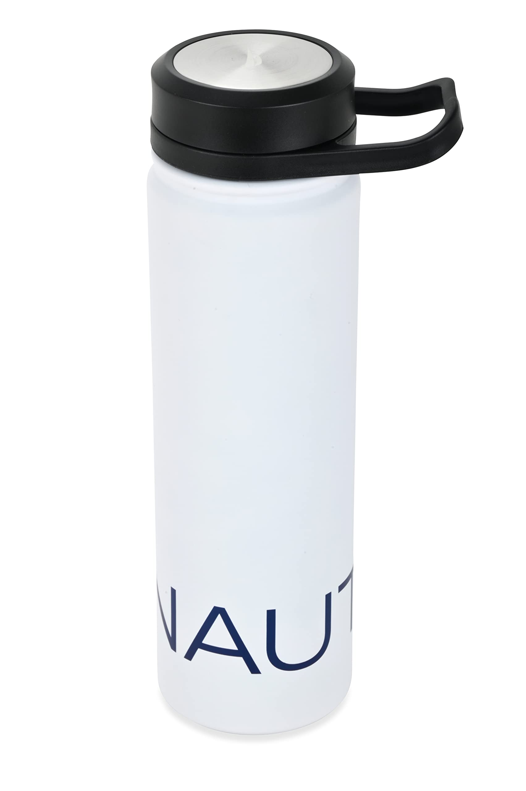 Nautica Insulated Stainless Steel Water Bottle - 32oz Large Reusable Metal Water Bottle for Gym, Travel & Outdoor Activities - Leakproof & BPA-Free - Anchor Design