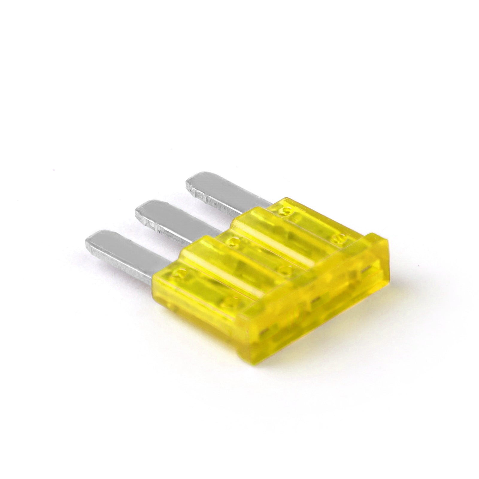 Micro3 Fuse Automotive ATL 3 Prong Blade Fuse Holder with 5 x 20A Fuses - Compatible with Cars, Trucks, and Marine Vehicles - Perfect for Electrical System Protection and Circuit Safety