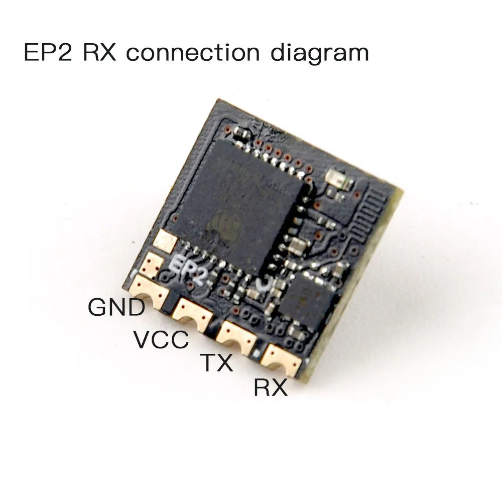 Happymodel 2.4GHz ExpressLRS ELRS Nano Series Receiver Module - PP RX / EP1 RX / EP2 RX for FPV Drones, RC Planes, and DIY Robotics Projects