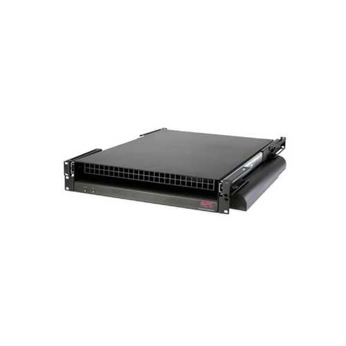 APC ACF201BLK 2U Rack Side Air Distribution Unit Fan - 115V 60Hz, Black | Server Rack Cooling Solution for Data Centers & Network Closets